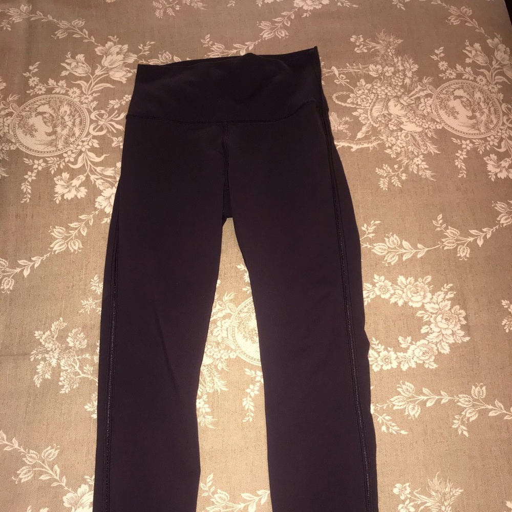 Lulu lemon aunergine 7/8 length legging